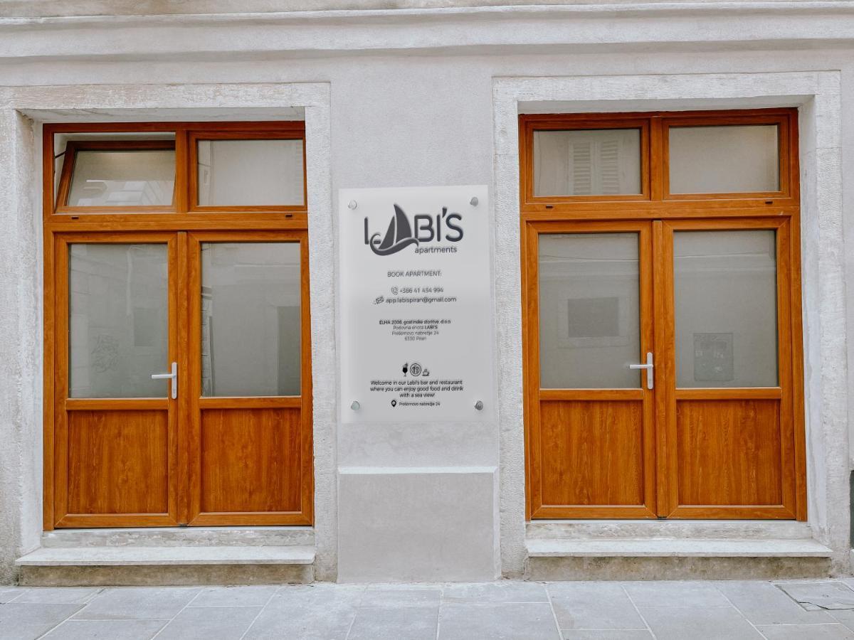 Labi'S Apartments Piran Exterior foto
